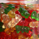a container of gummi bears